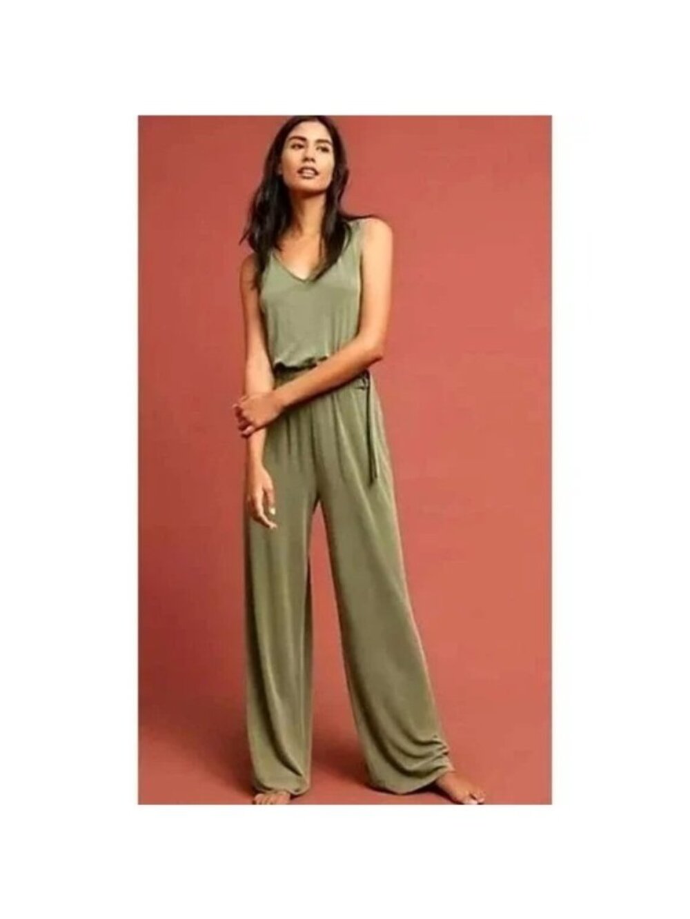 Saturday/Sunday Olive Green Jumpsuit